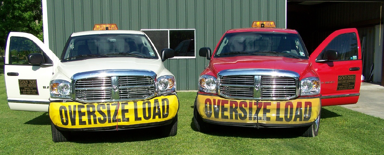 Gold Dust Pilot Cars, Exit 173 between Baton Rouge and New Orleans
